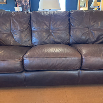 Brown Leather Extra Comfy Sofa