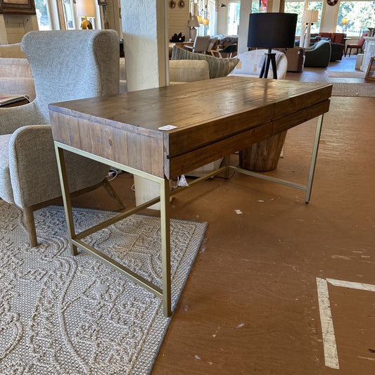 West Elm 2 Drawer Metal Base Desk C DESKS