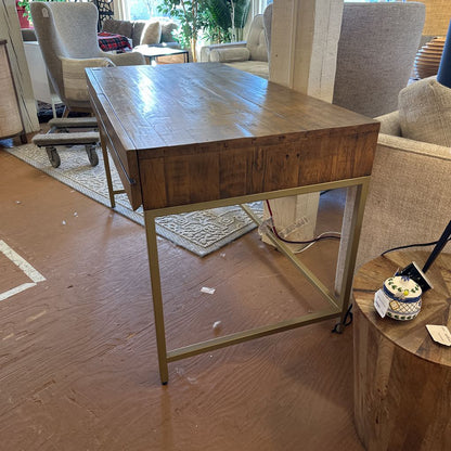 West Elm 2 Drawer Metal Base Desk C DESKS