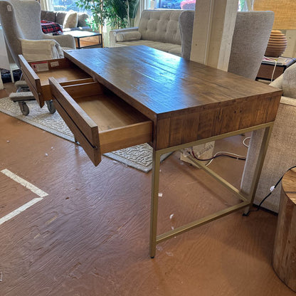 West Elm 2 Drawer Metal Base Desk C DESKS