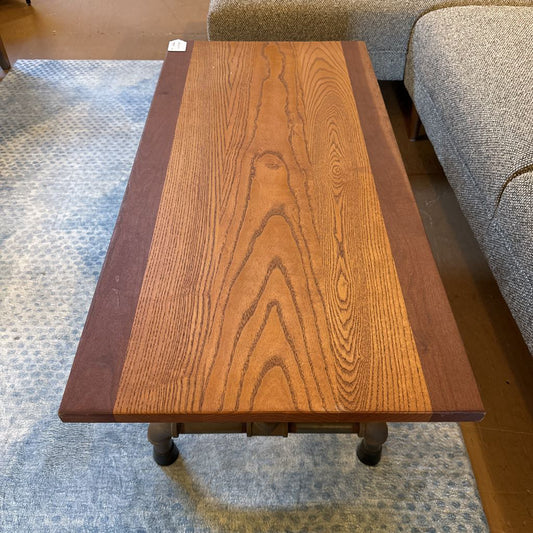 Rectangular 2 Tone Industrial Coffee Table C COFFEE TABLES