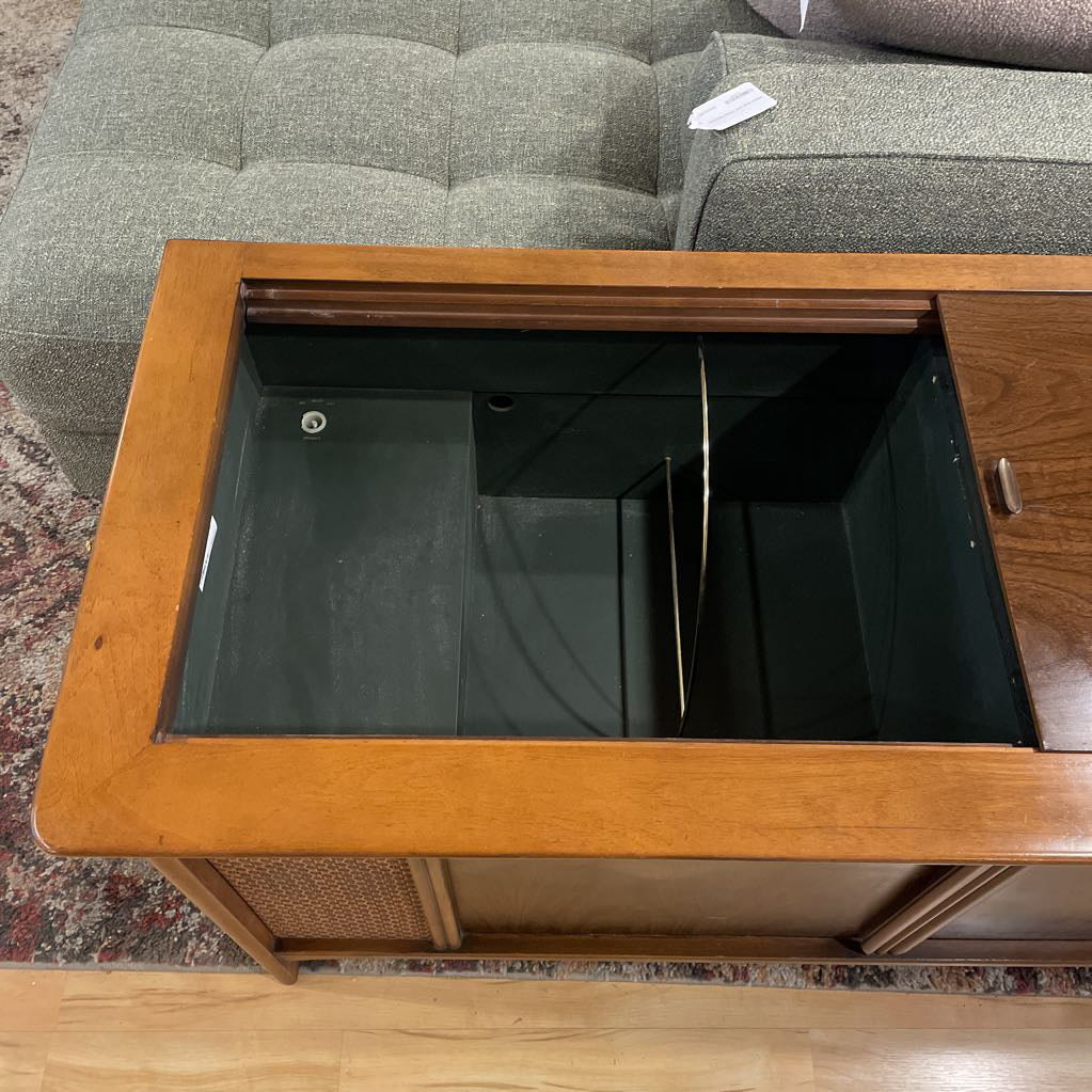 *Gutted/ AS IS* Magnavox Stereo Cabinet w/ Record Storage