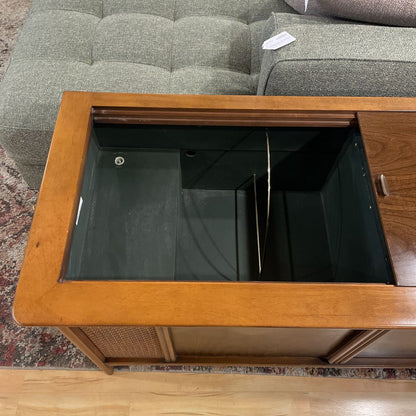 *Gutted/ AS IS* Magnavox Stereo Cabinet w/ Record Storage