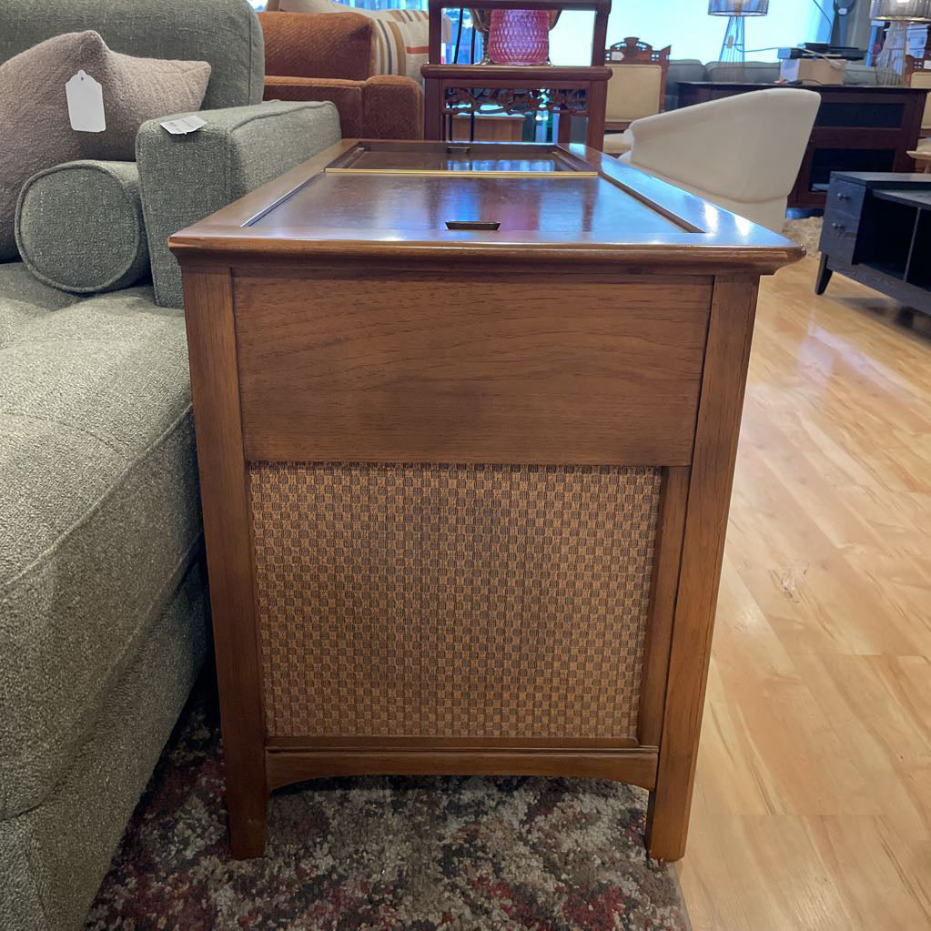 *Gutted/ AS IS* Magnavox Stereo Cabinet w/ Record Storage