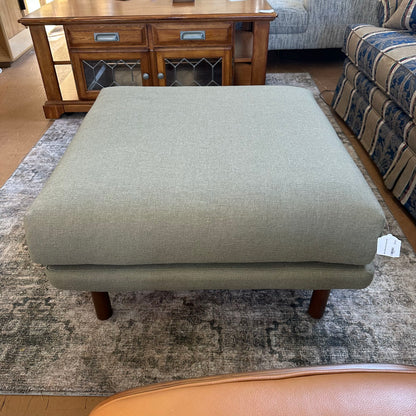 Burrow Moss Green Ottoman U OTTOMANS