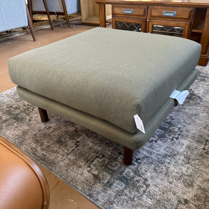 Burrow Moss Green Ottoman U OTTOMANS