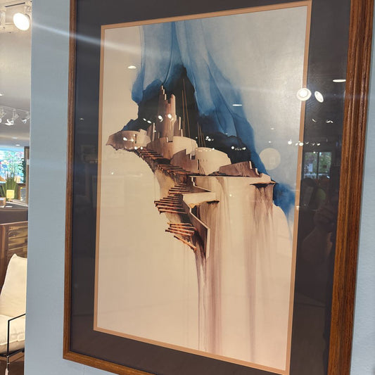 "In the Sun's Realm" Framed Albert Dreher Signed Artwork ART