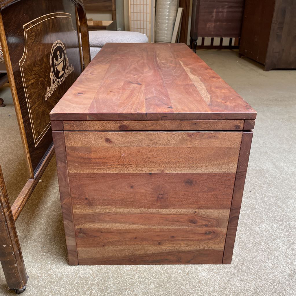 CB2 Wooden Storage Trunk