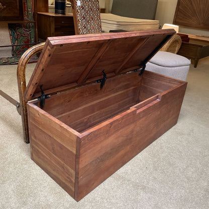 CB2 Wooden Storage Trunk