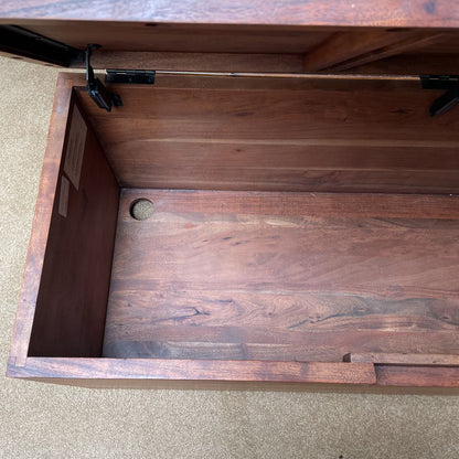 CB2 Wooden Storage Trunk