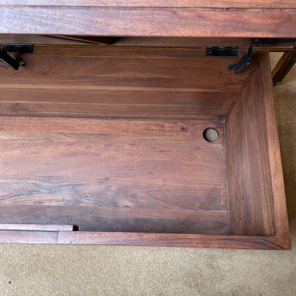 CB2 Wooden Storage Trunk