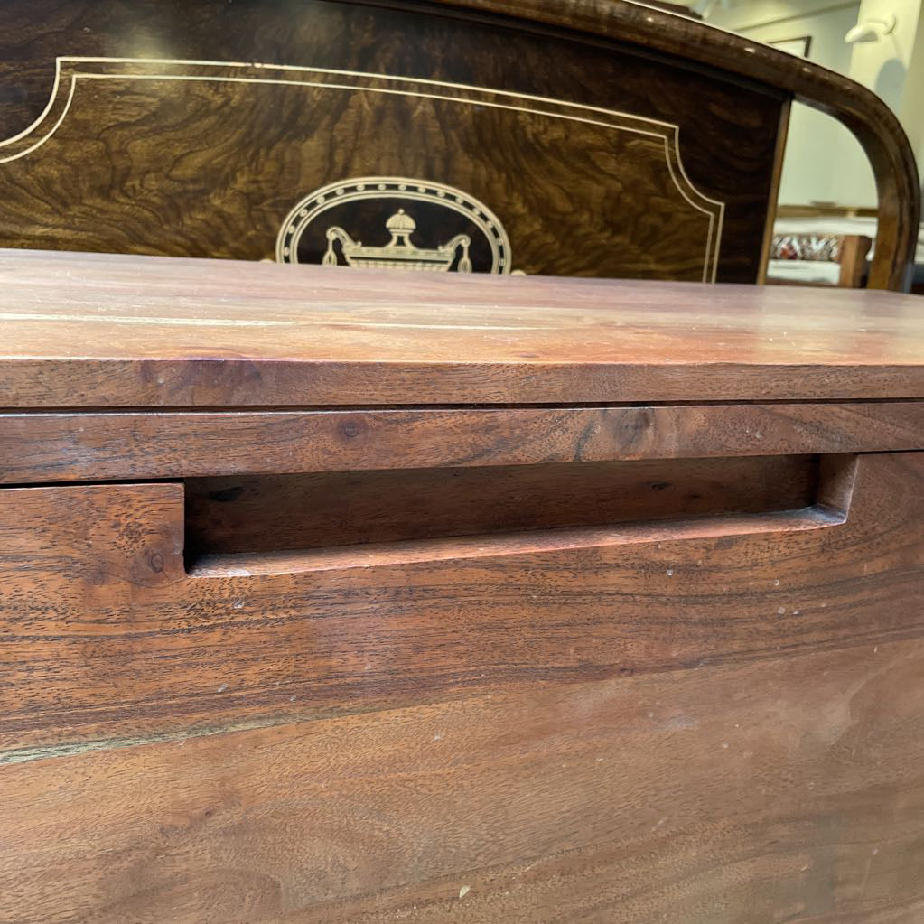 CB2 Wooden Storage Trunk