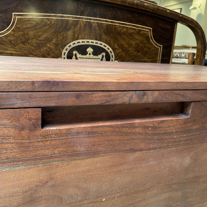 CB2 Wooden Storage Trunk