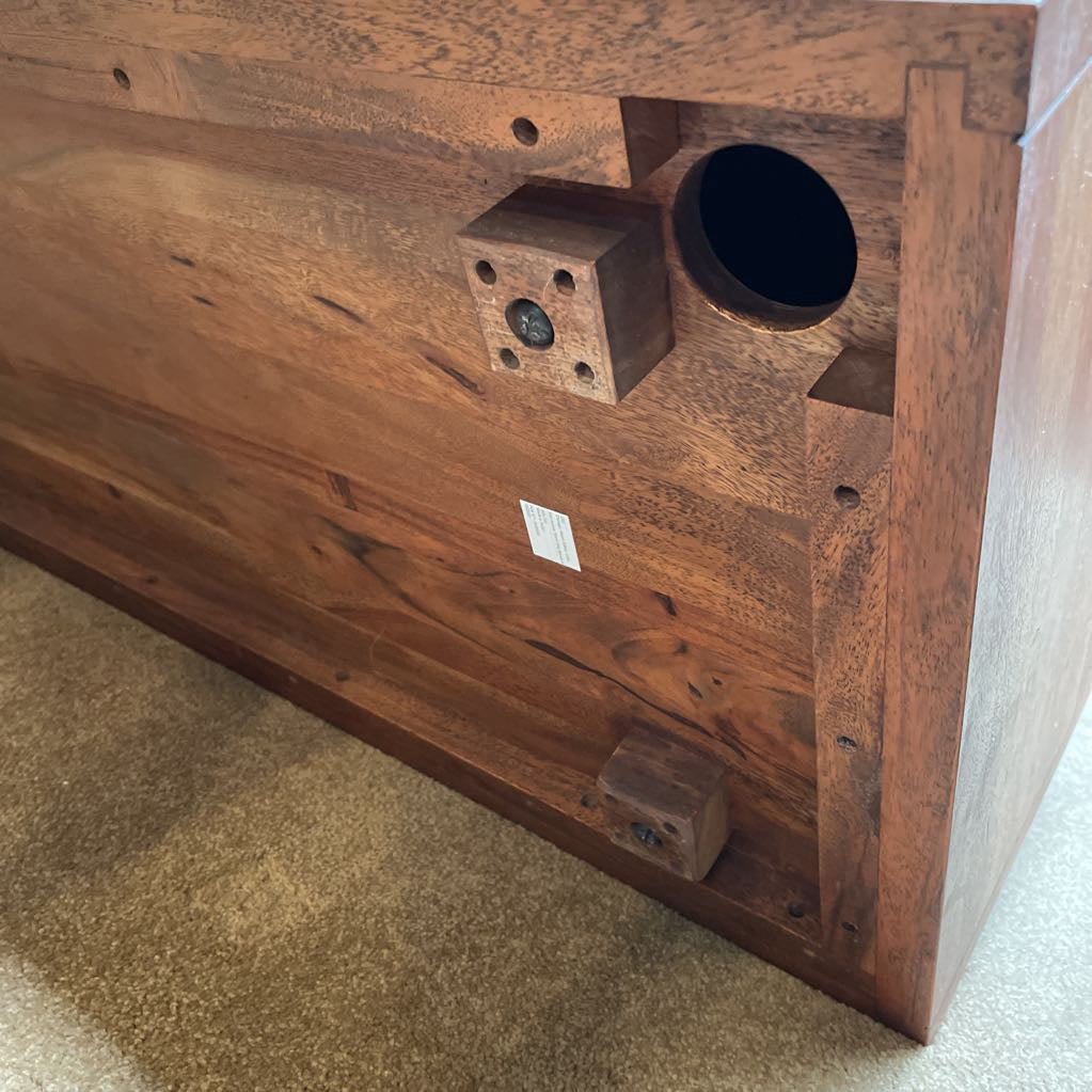 CB2 Wooden Storage Trunk