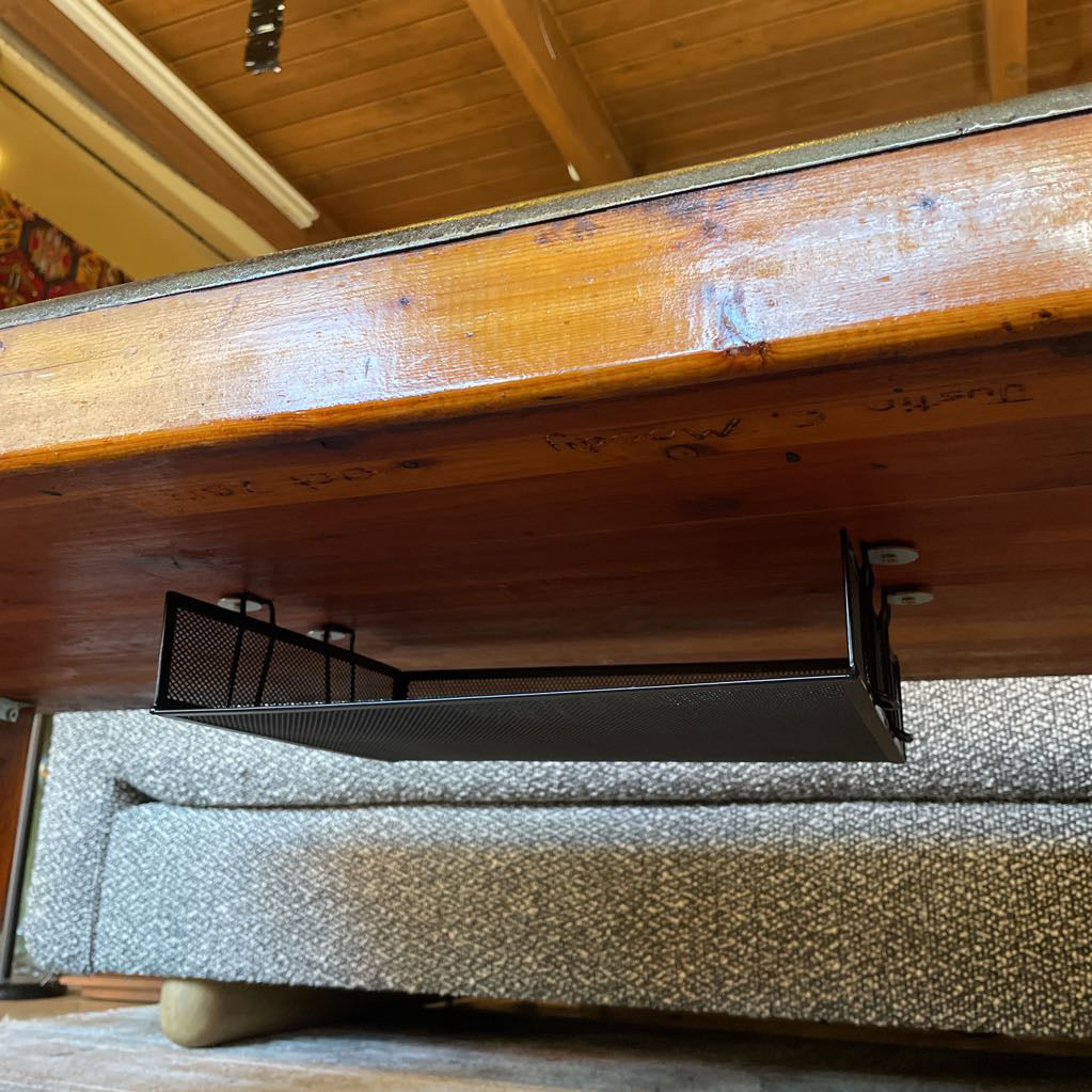 Pine Coffee Table Made of Steps From Oringnal REI Store