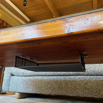 Pine Coffee Table Made of Steps From Oringnal REI Store