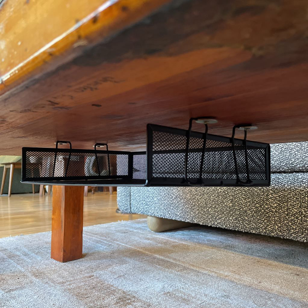Pine Coffee Table Made of Steps From Oringnal REI Store