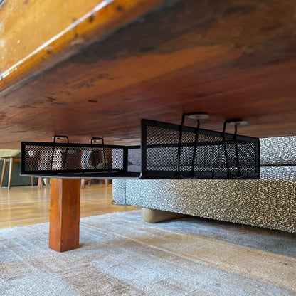 Pine Coffee Table Made of Steps From Oringnal REI Store
