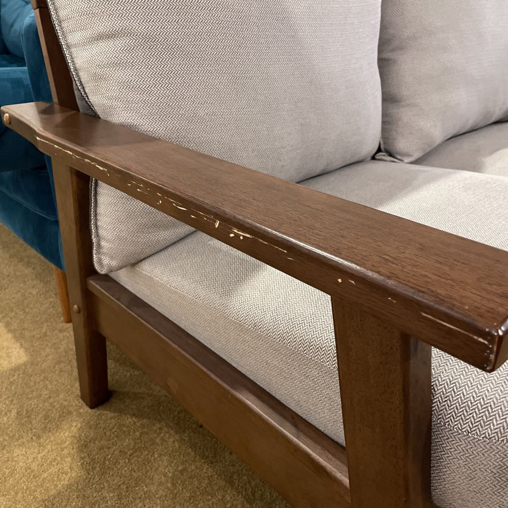 Wooden Frame 3 Cushion Sofa U SOFAS