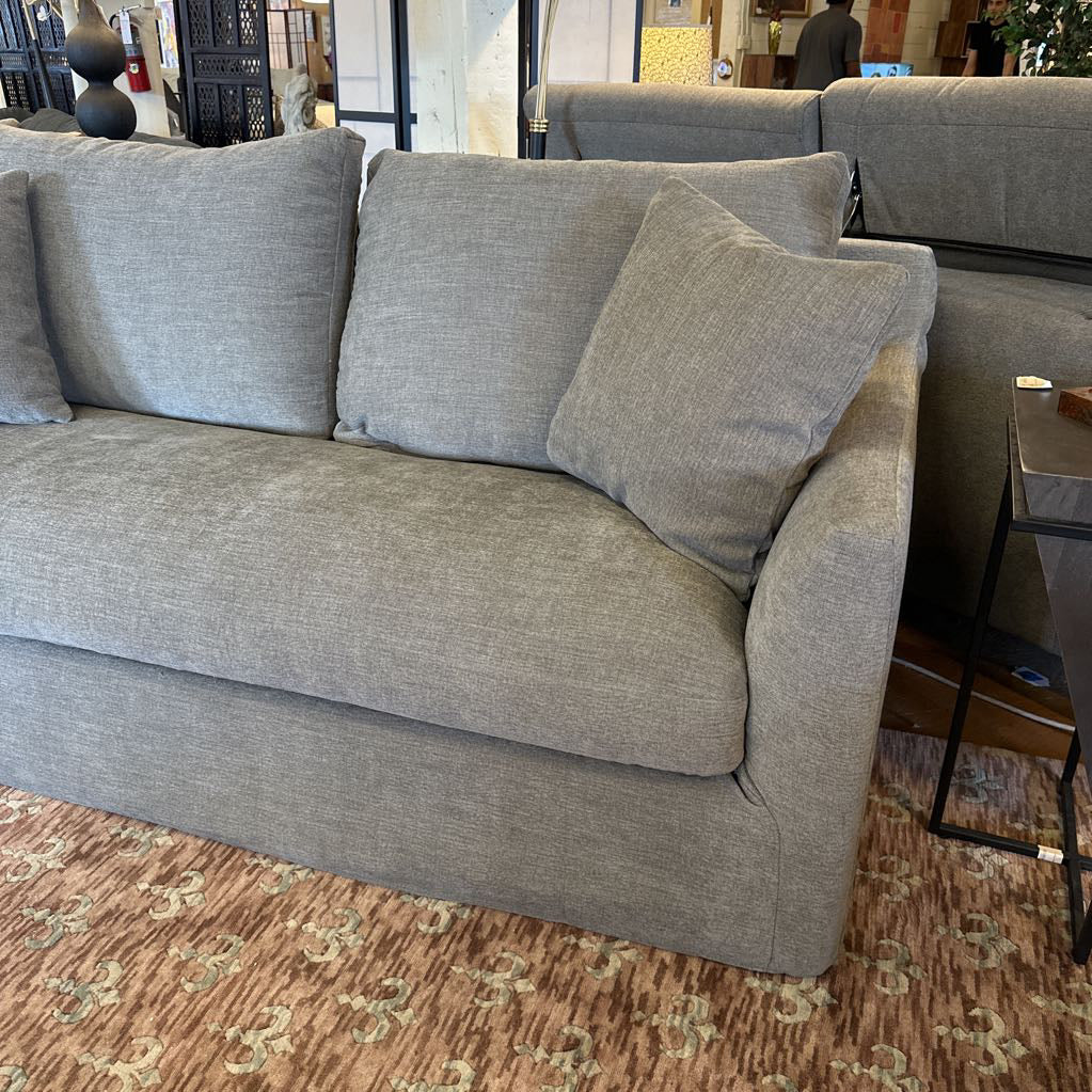 Agnes Queen Sleeper Sofa, (Sadie) Ash