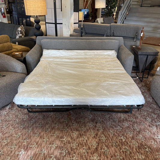 Agnes Queen Sleeper Sofa, (Sadie) Ash
