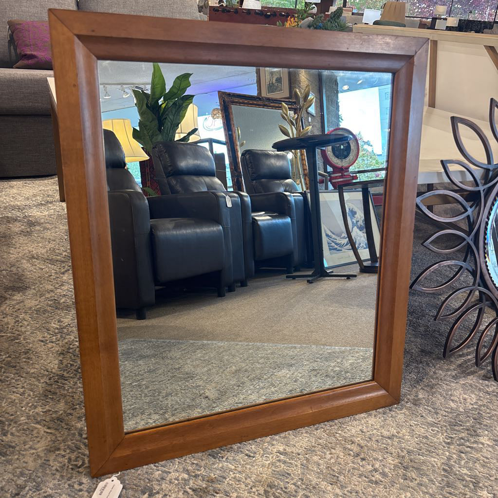 Classic Wood Frame Mirror