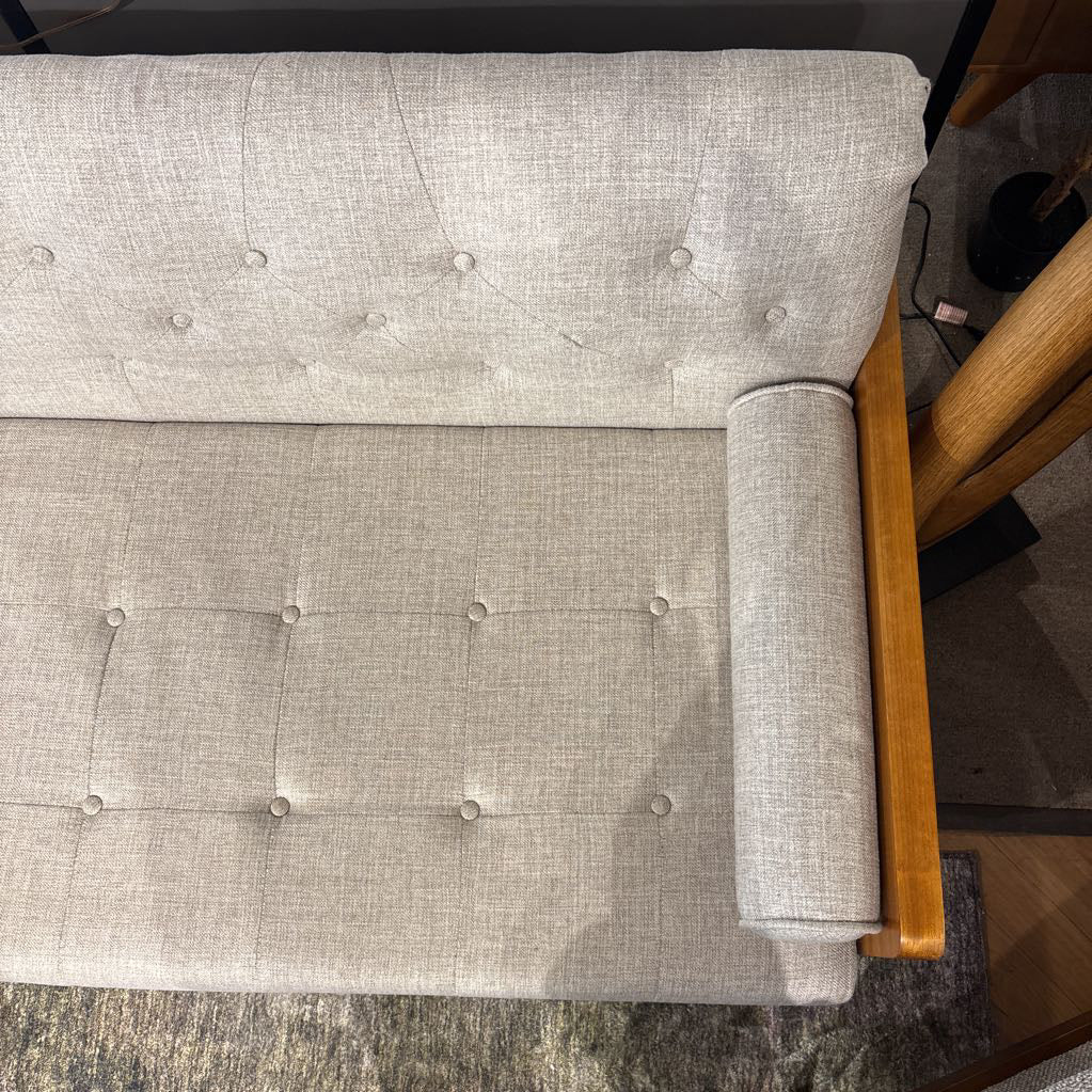 MCM Beige Tufted Sofa U SOFAS