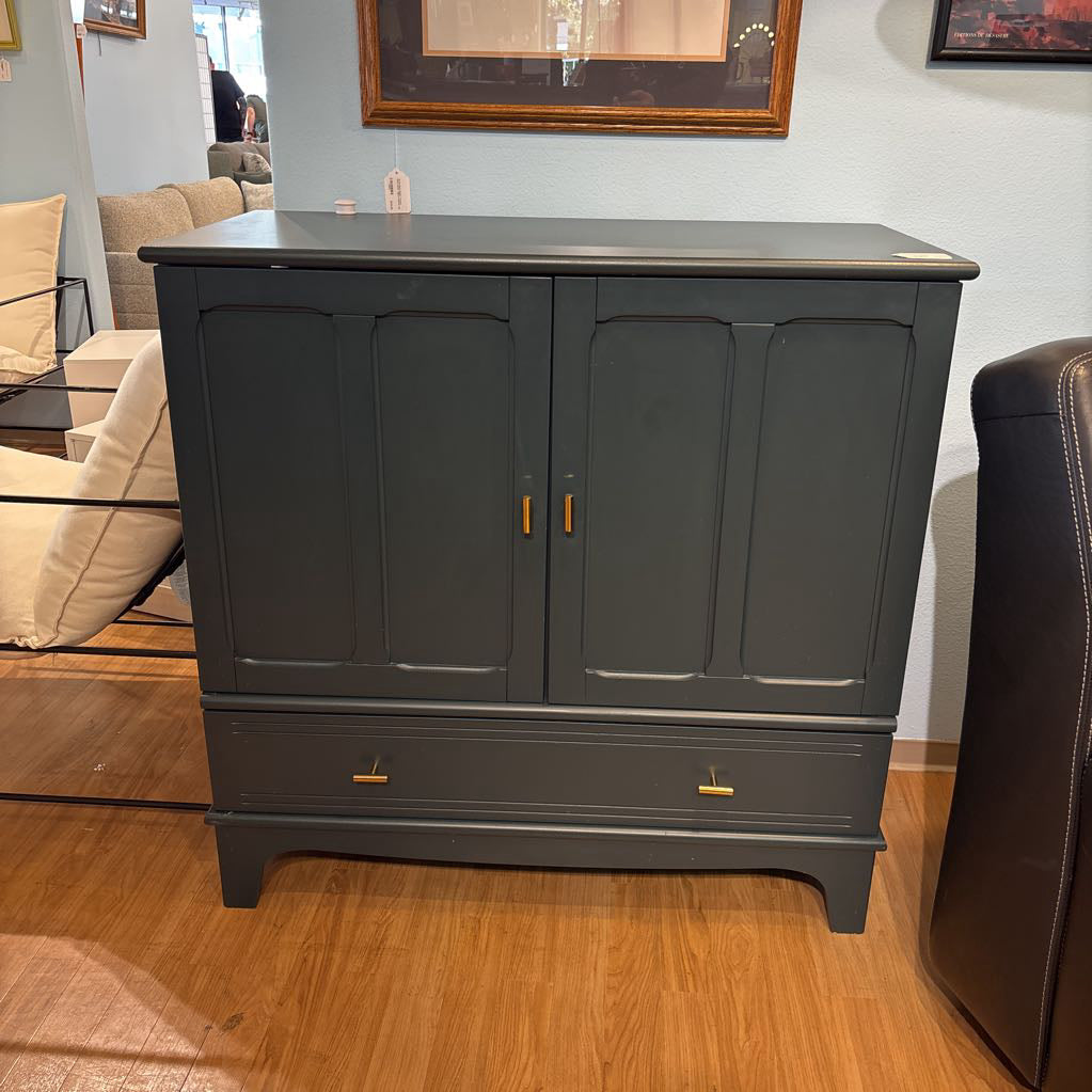 Olive Green Brass Hardware Cabinet C CABINETS