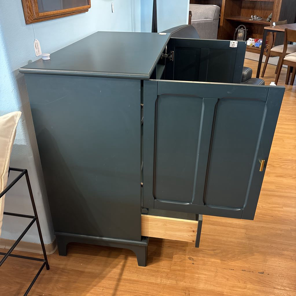 Olive Green Brass Hardware Cabinet C CABINETS