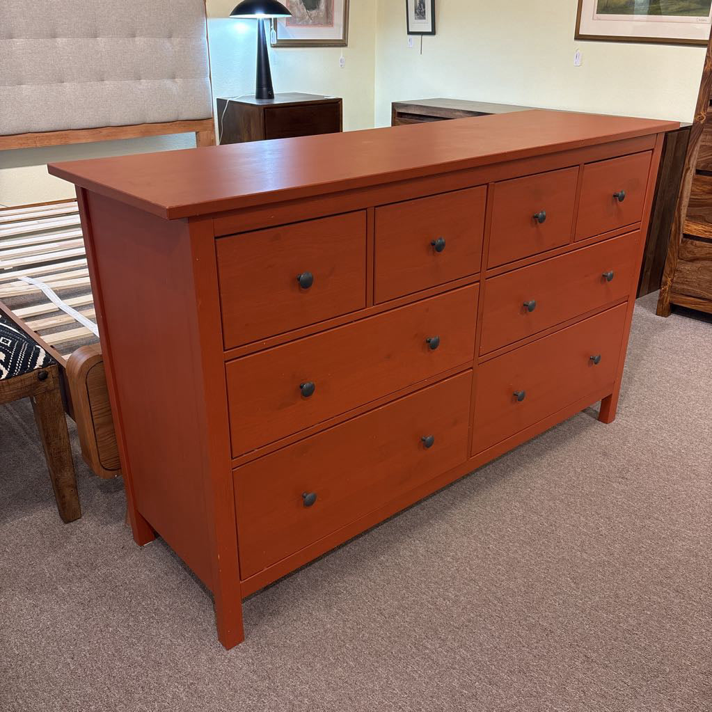 Contemporary 8 Drawer Lowboy Dresser