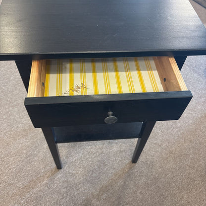 Contemporary 1 Drawer Side Table