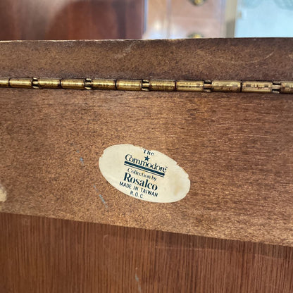 5 Drawer Cabriole Leg Jewelry Chest