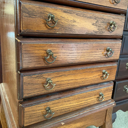 5 Drawer Cabriole Leg Jewelry Chest