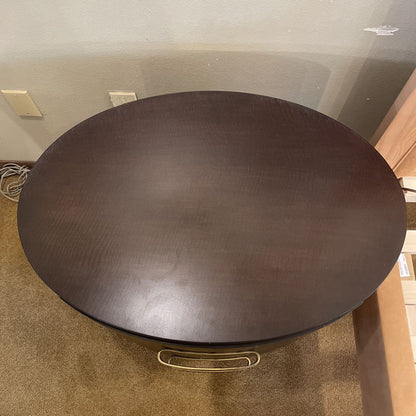 Crate & Barrel Oval Top 2 Drawer Nightstand C NIGHTSTANDS