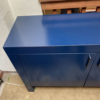 C&B Dark Blue 2 Door Sideboard