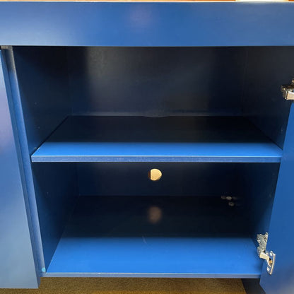 C&B Dark Blue 2 Door Sideboard