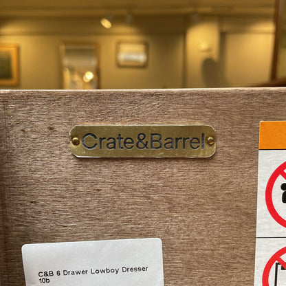 C&B 6 Drawer Lowboy Dresser C HIGHBOYS