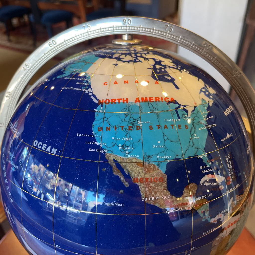 Gem Stone Globe
