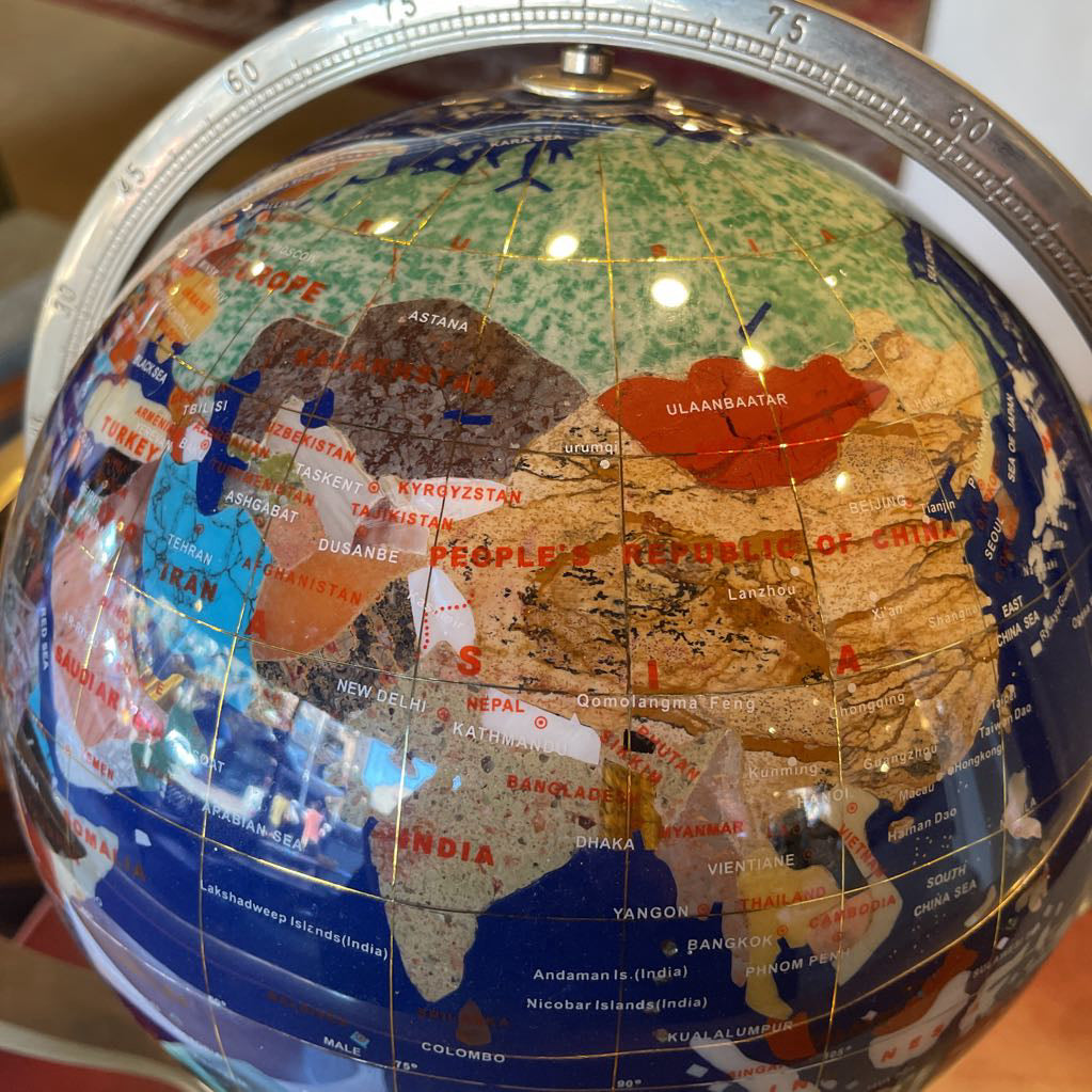 Gem Stone Globe