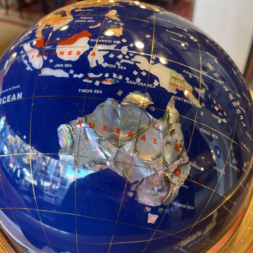 Gem Stone Globe
