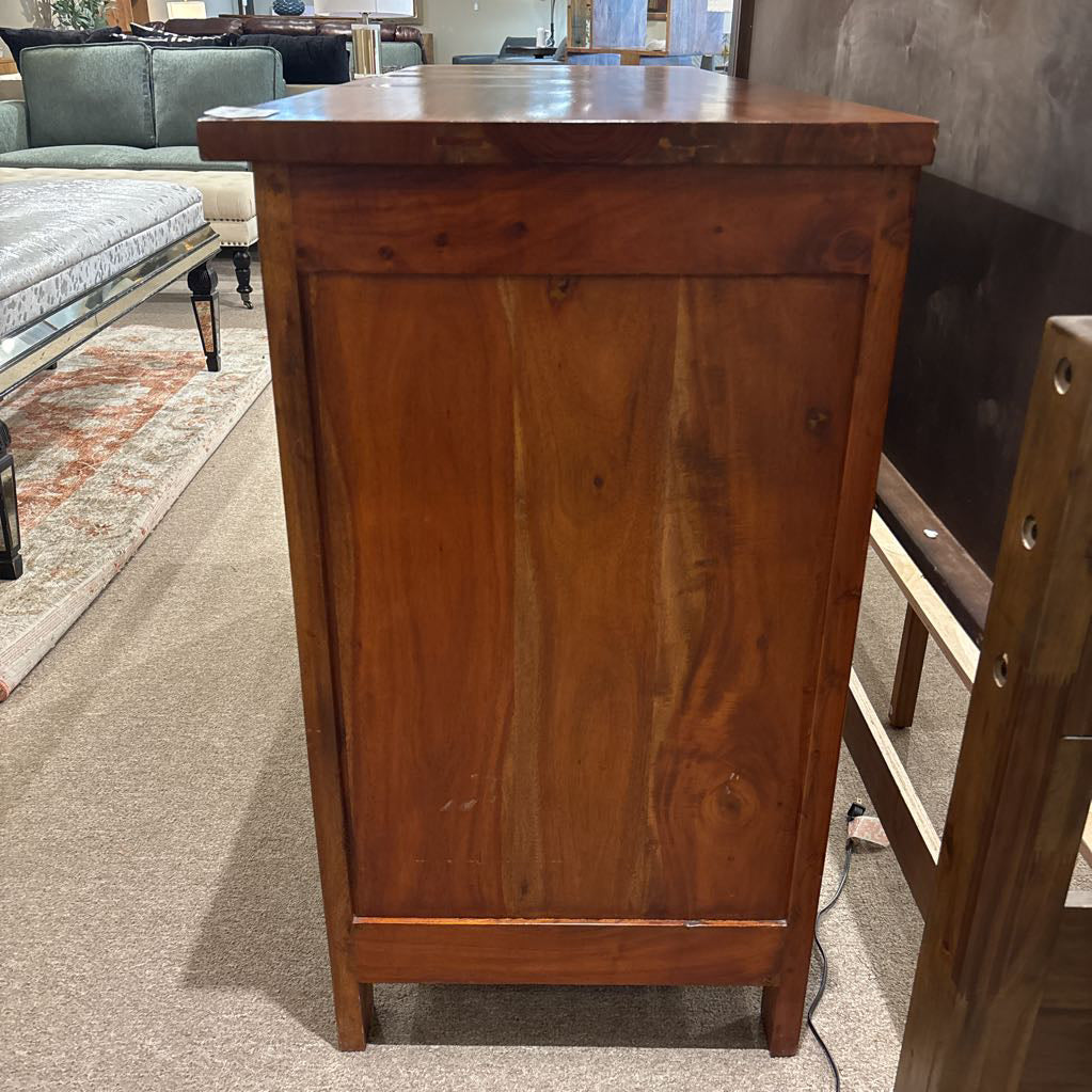 Reclaimed Solid Teak 6 Drawer Lowboy Dresser C LOWBOYS