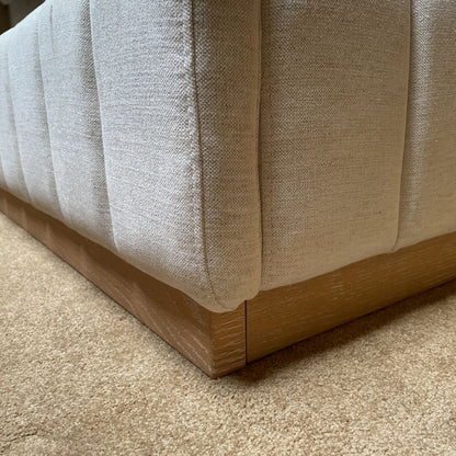 Crate & Barrel Upholstered Queen Bed Frame C BED FRAMES