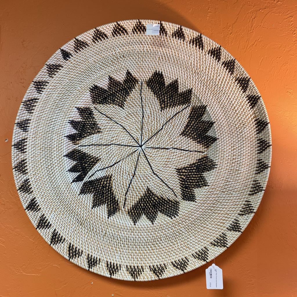 Large Tribal Woven Wall Medallion ART