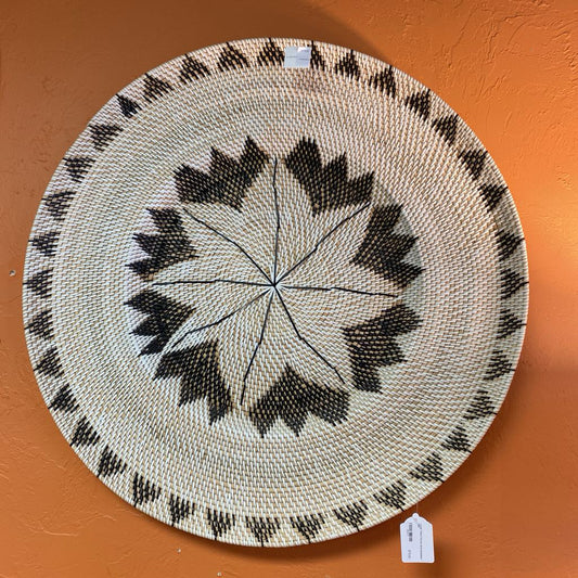 Large Tribal Woven Wall Medallion ART