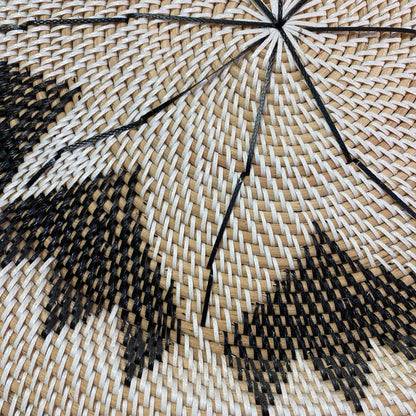 Large Tribal Woven Wall Medallion ART