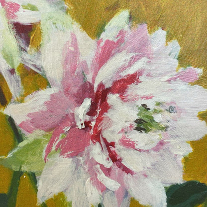 C.HARDY Floral Canvas Yellow ART