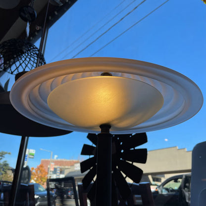 It's The 80's! Frosted Conical Shade Lamp (w/ low wattage LED bulb)