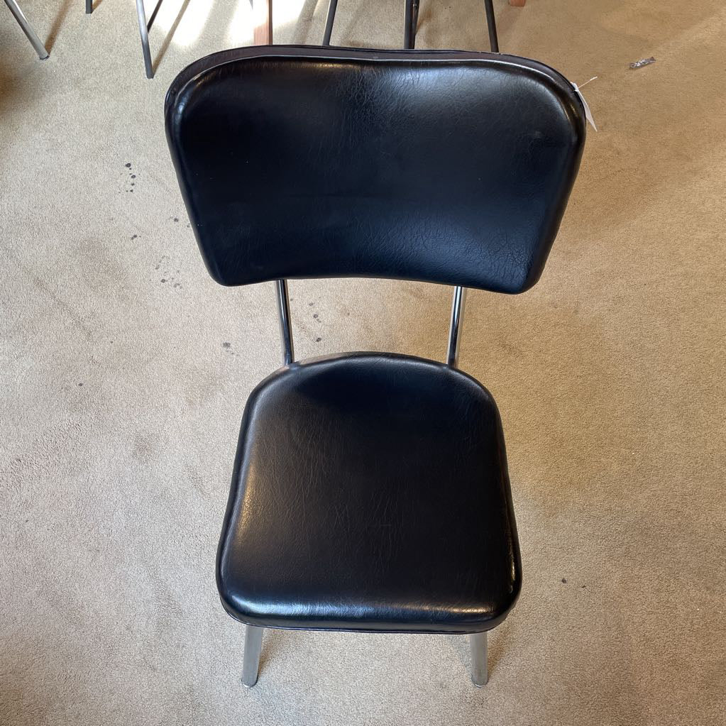 Black Dinette Chairs SET of 4 C DINING CHAIRS