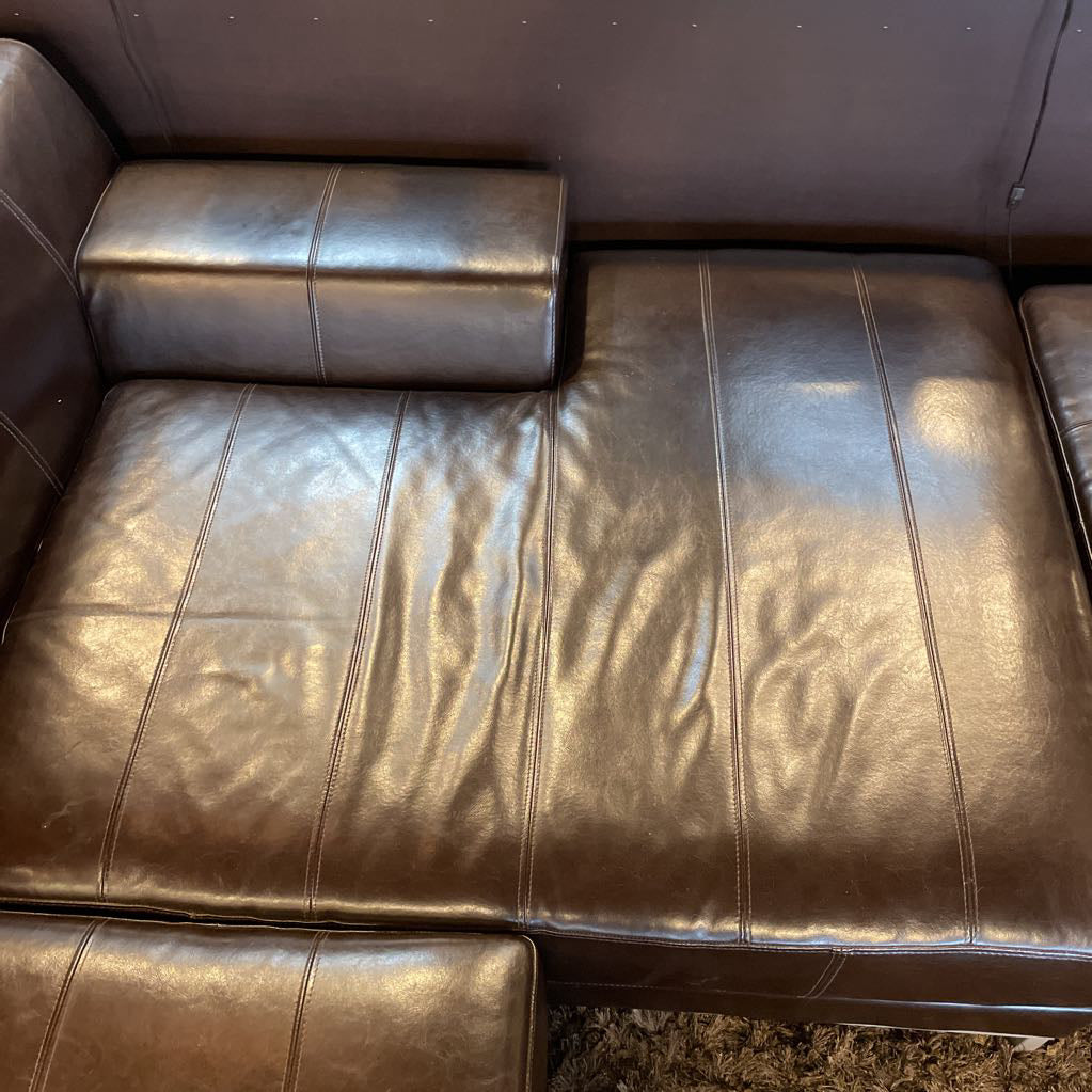Ikea KRAMFORS Sectional + Ottoman