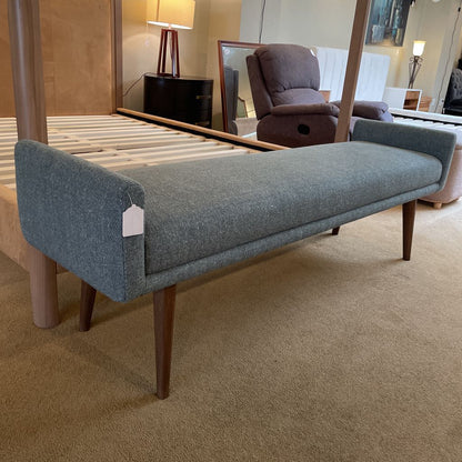 MC Style Blue Entry Bench C DINING BENCHES